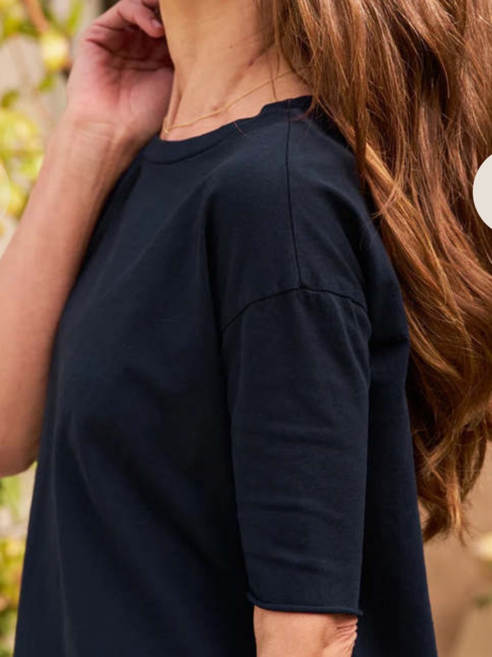 Frank & Eileen Josephine tee in British Navy size XS NEW - Picture 3 of 10